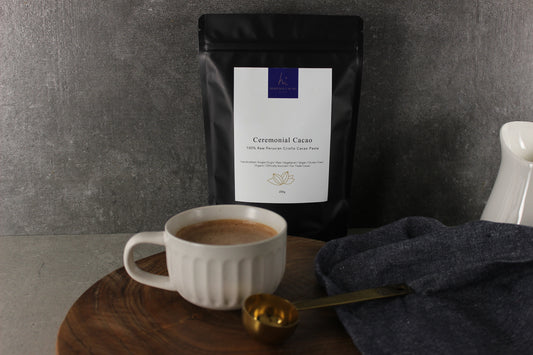 Ceremonial Cacao - 100% Raw Peruvian Criollo Cacao Paste 200g