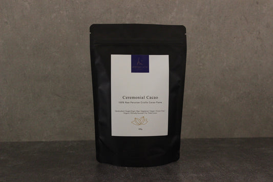 Ceremonial Cacao - 100% Raw Peruvian Criollo Cacao Paste 200g